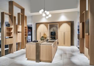 Cuisine en bois showroom