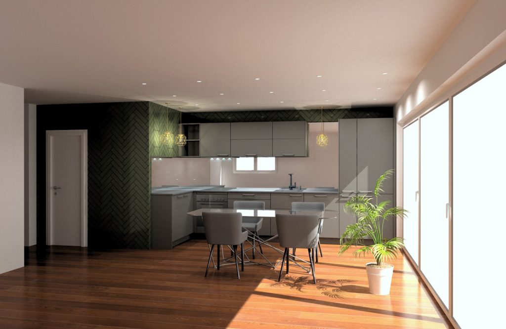 Perspective de cuisine Tek Cuisine