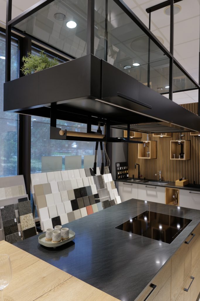 materiaux & cuisine ilot