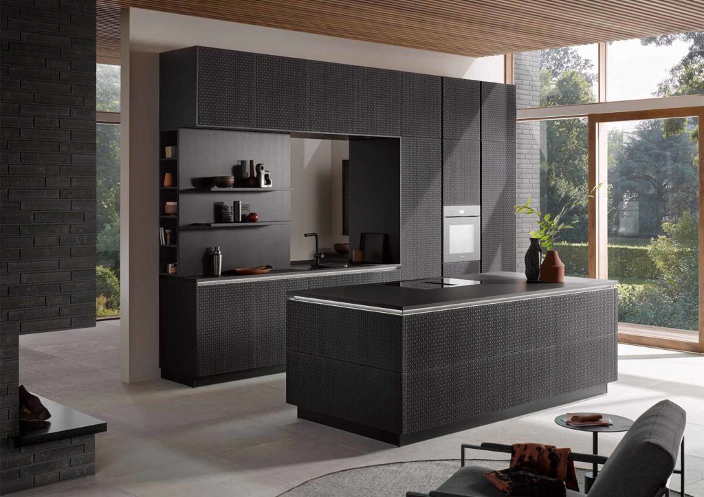 AV6085 GL Eiche Schwarz